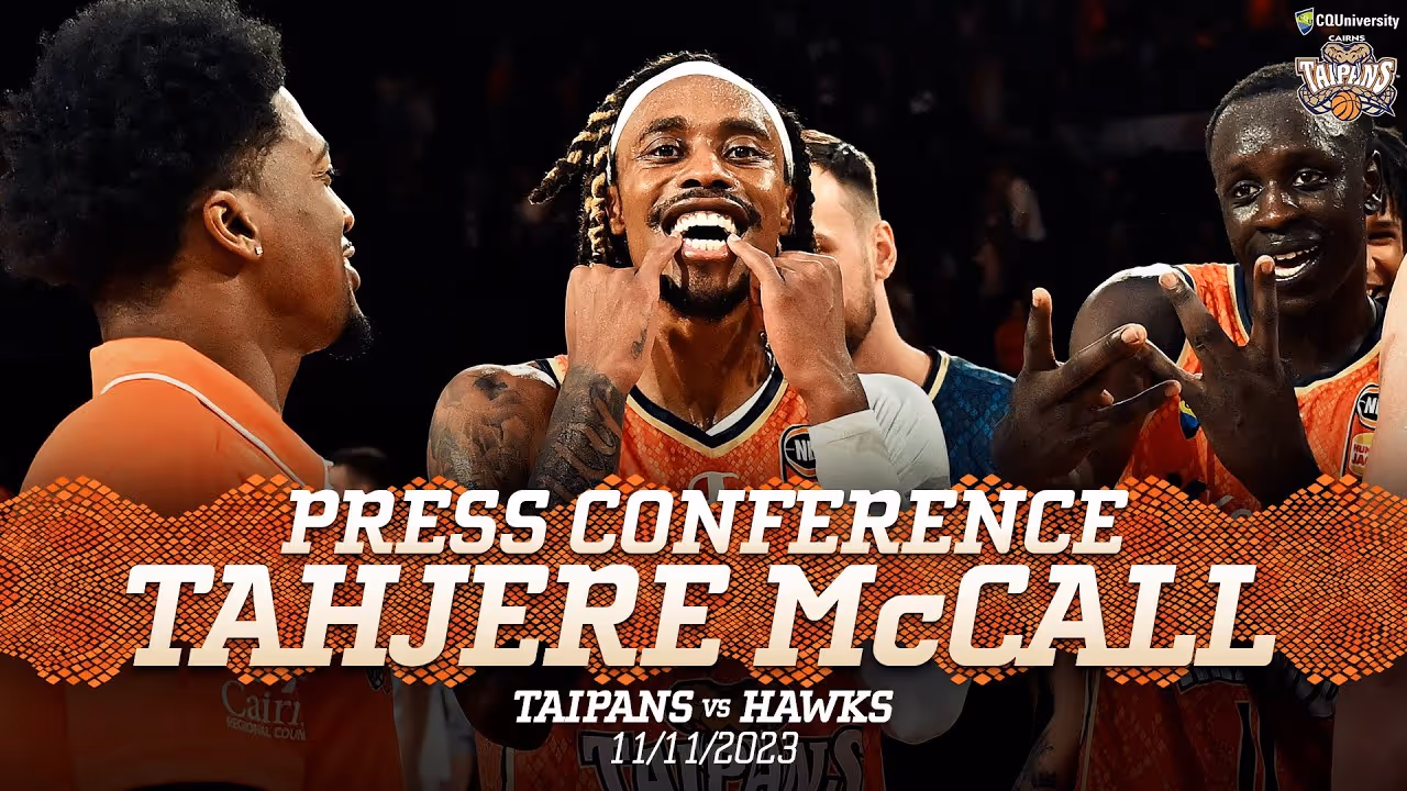 Adam Forde & Tahjere McCall post-game press conference (Round 7, 2023/2024)