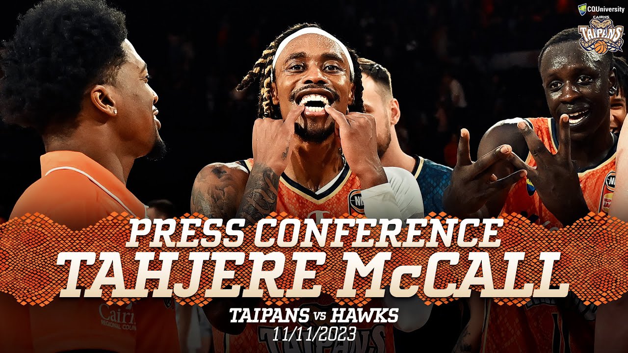 Adam Forde & Tahjere McCall post-game press conference (Round 7, 2023/2024)