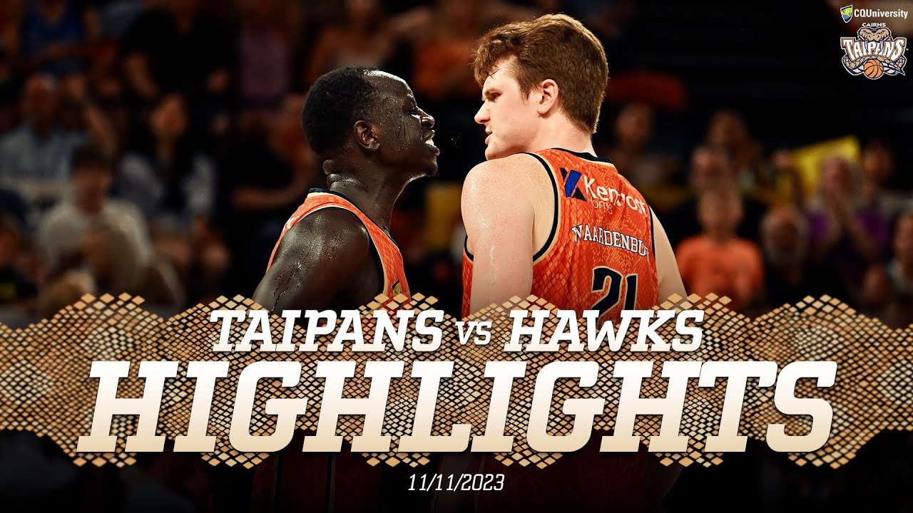 Cairns Taipans vs. Illawarra Hawks - Game Highlights - Round 7, NBL24