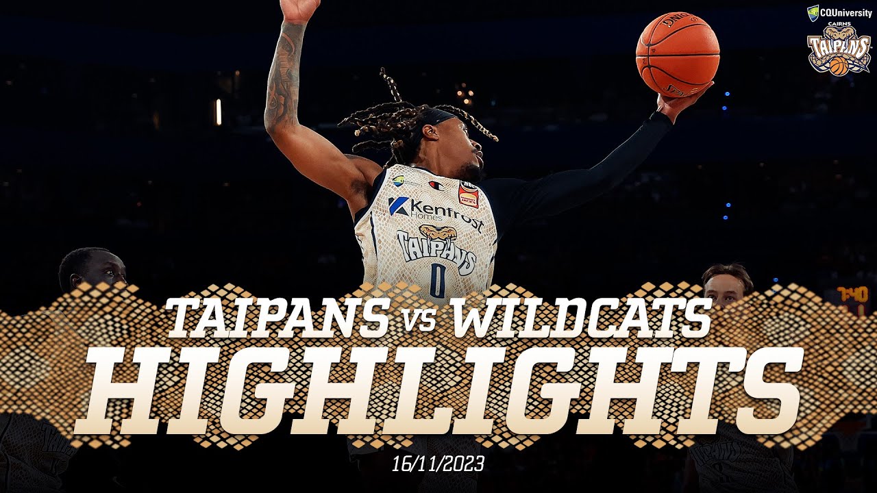 Perth Wildcats vs. Cairns Taipans - Game Highlights - Round 8, NBL24