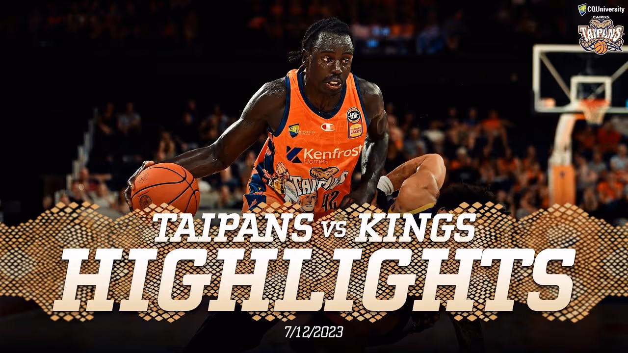 Cairns Taipans vs. Sydney Kings - Game Highlights - Round 10, NBL24