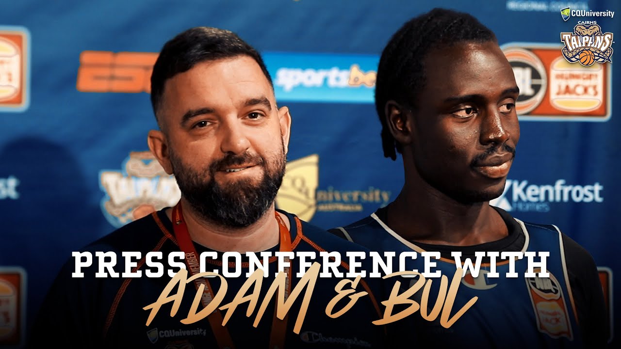 Press conference with Adam Forde & Bul Kuol (12/12/2023)