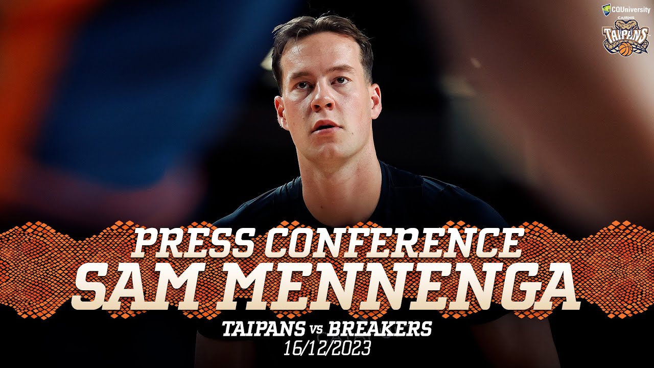 Adam Forde & Sam Mennenga post-game press conference (Round 11, 2023/2024)