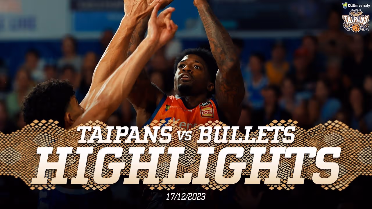 Brisbane Bullets vs. Cairns Taipans - Game Highlights - Round 11, NBL24
