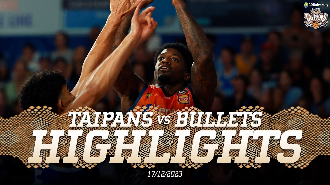 Brisbane Bullets vs. Cairns Taipans - Game Highlights - Round 11, NBL24