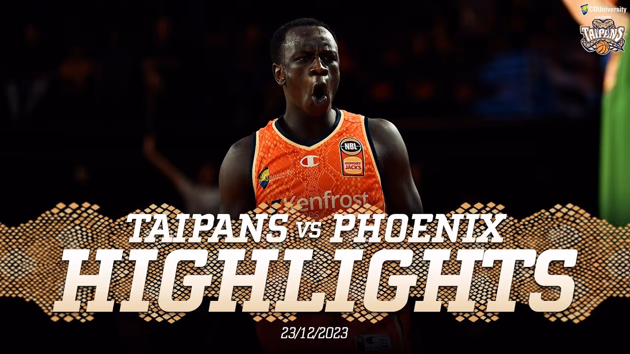 Cairns Taipans vs. South East Melbourne Phoenix - Game Highlights - Round 12, NBL24