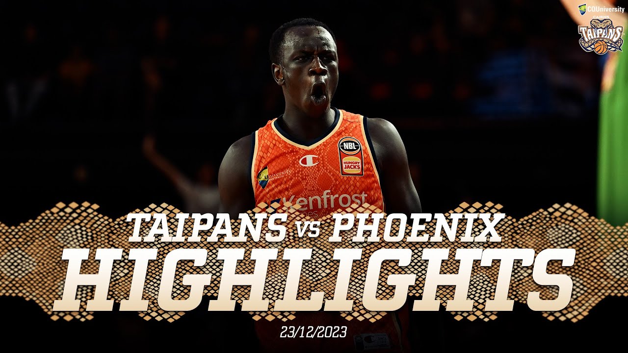Cairns Taipans vs. South East Melbourne Phoenix - Game Highlights - Round 12, NBL24