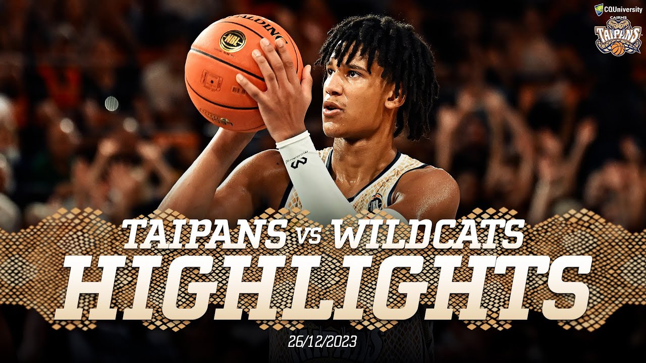 Cairns Taipans vs. Perth Wildcats - Game Highlights - Round 12, NBL24