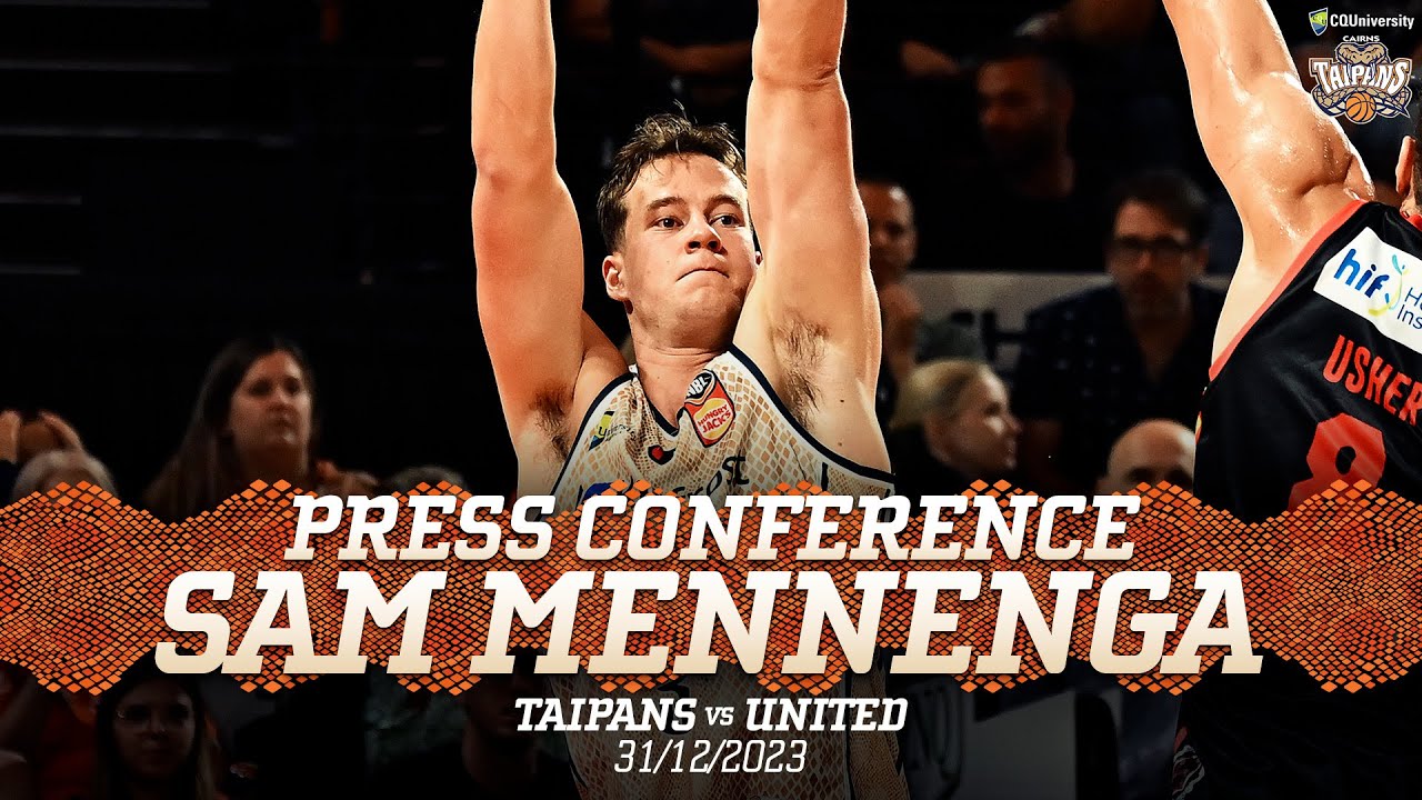 Adam Forde & Sam Mennenga post-game press conference (Round 13, 2023/2024)