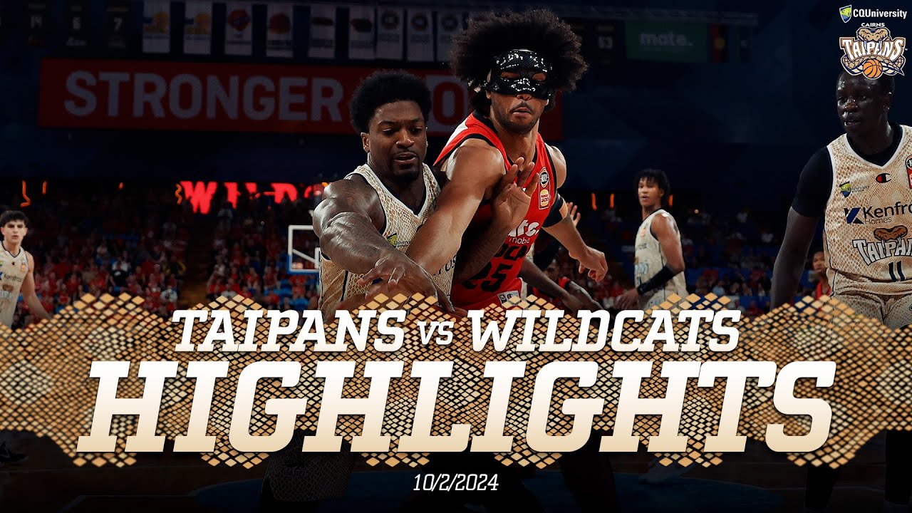 Perth Wildcats vs. Cairns Taipans - Game Highlights - Round 19, NBL24