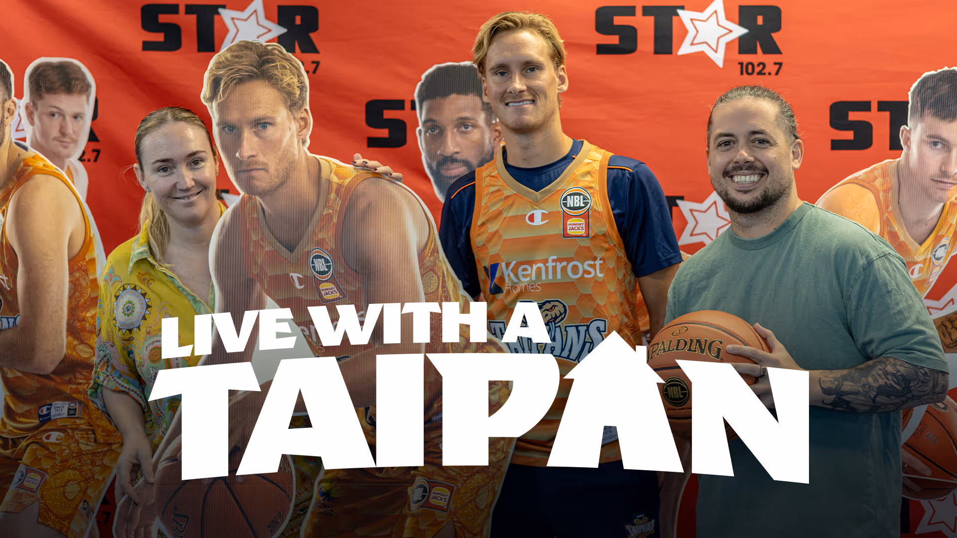 Kyle Adnam on Star 102.7 - Live with a Taipan 🐍