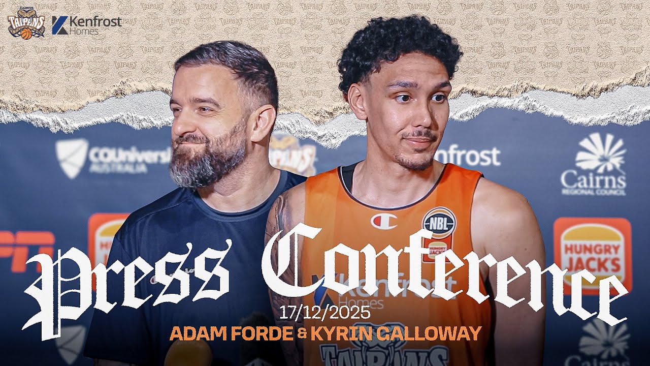 Press Conference - Kyrin Galloway & Adam Forde