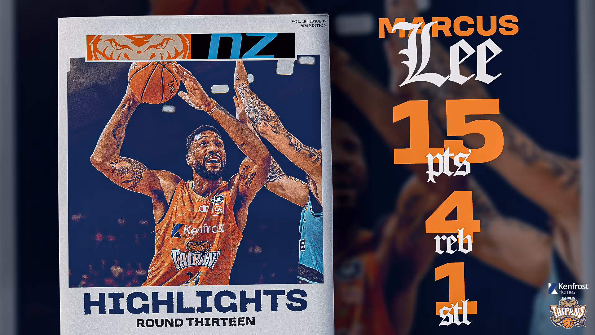 Marcus Lee vs. New Zealand (Round 13, 2025/26)