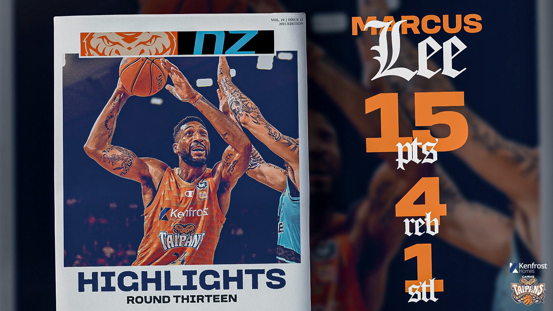 Marcus Lee vs. New Zealand (Round 13, 2025/26)