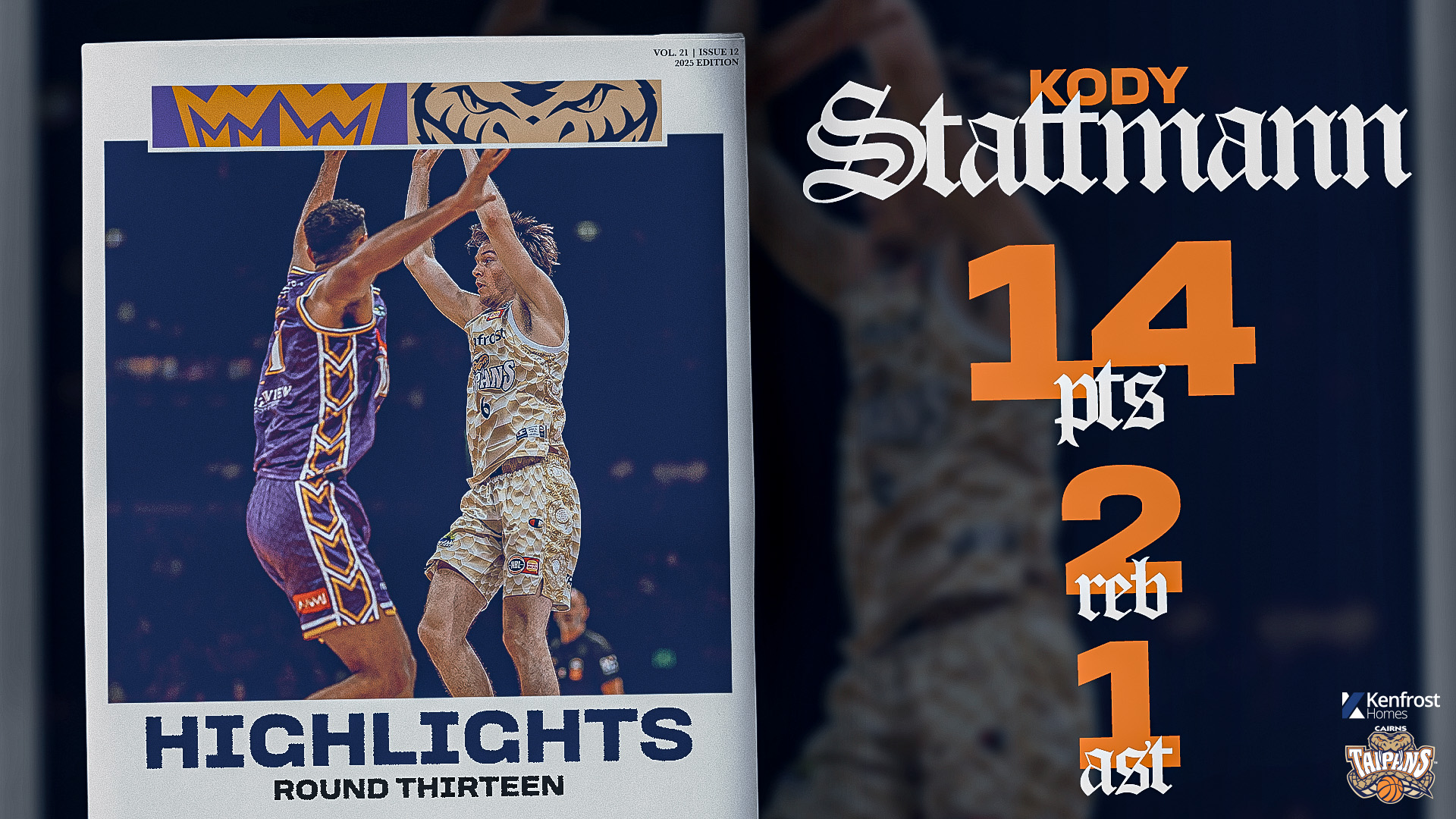 Kody Stattmann vs. Sydney (Round 13, 2025/26)