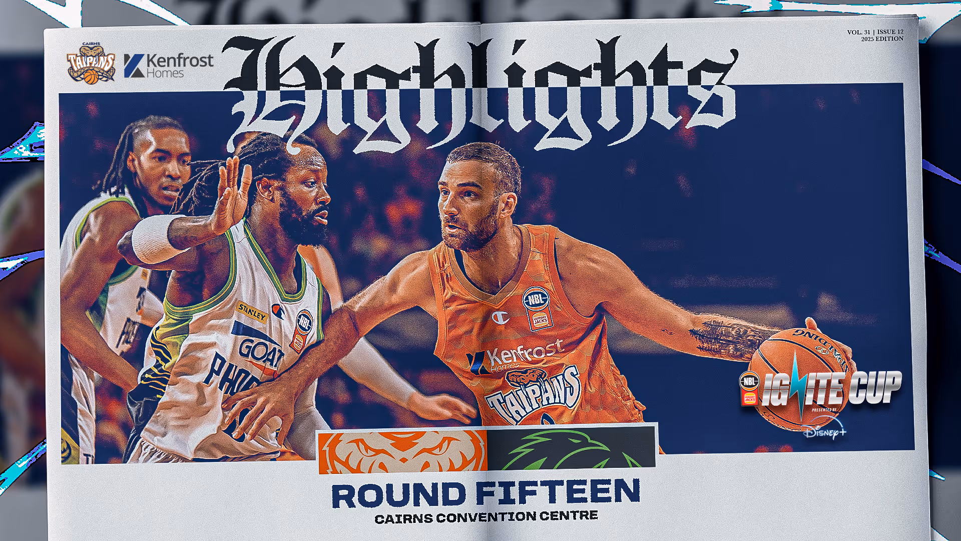 Game Highlights - Round 15, Cairns vs SE Melbourne