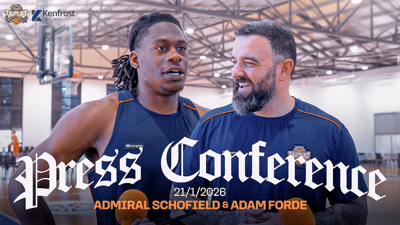 Press Conference - Admiral Schofield & Adam Forde