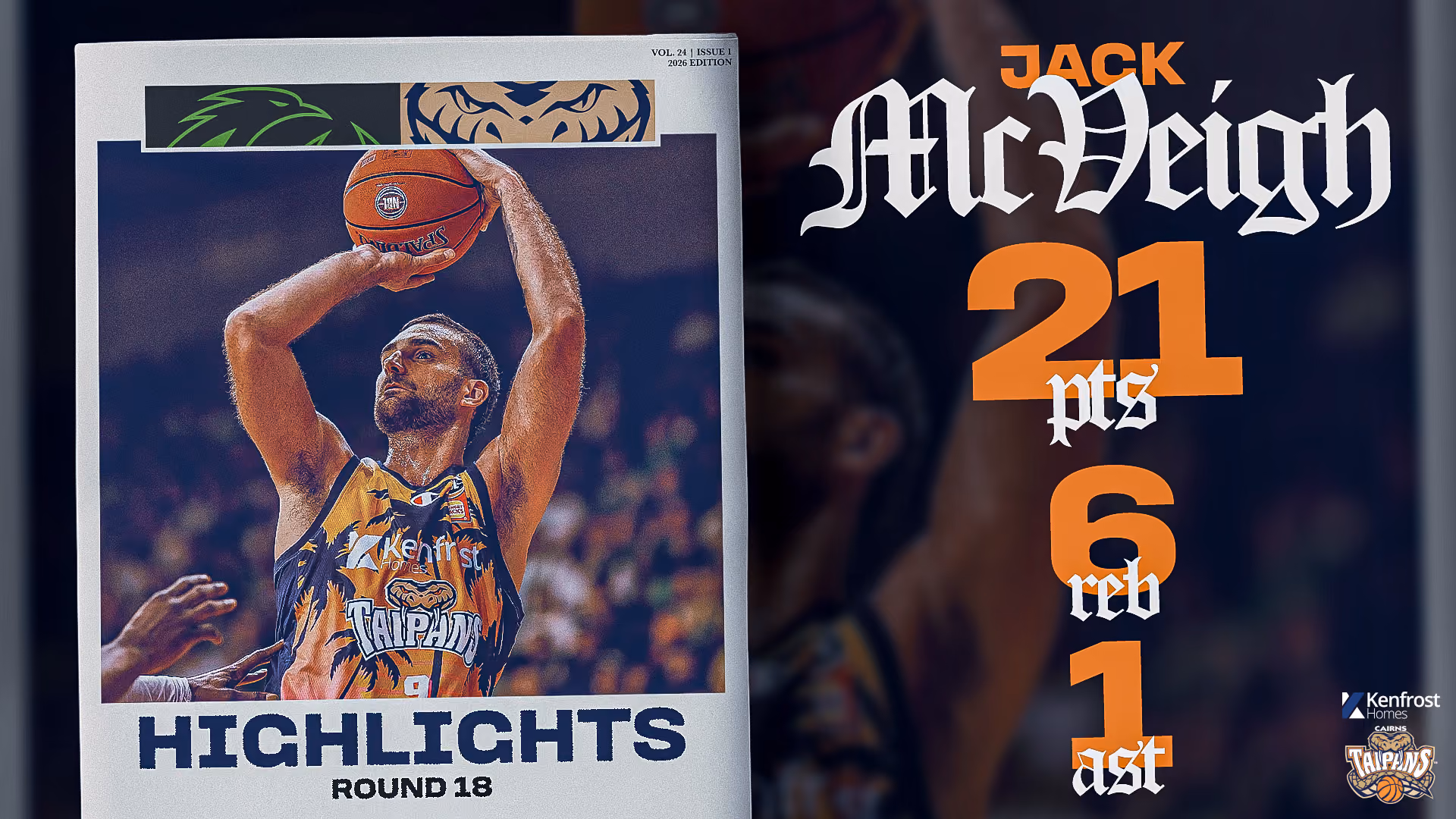 Jack McVeigh vs. South East Melbourne (Round 18, 2025/26)