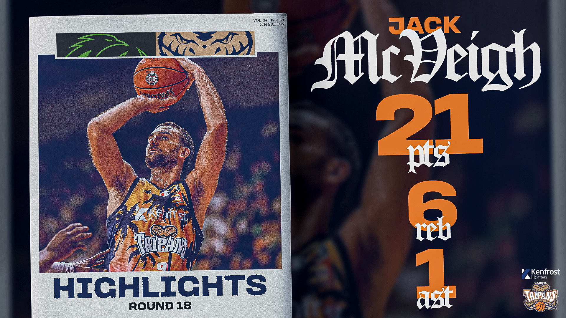 Jack McVeigh vs. South East Melbourne (Round 18, 2025/26)