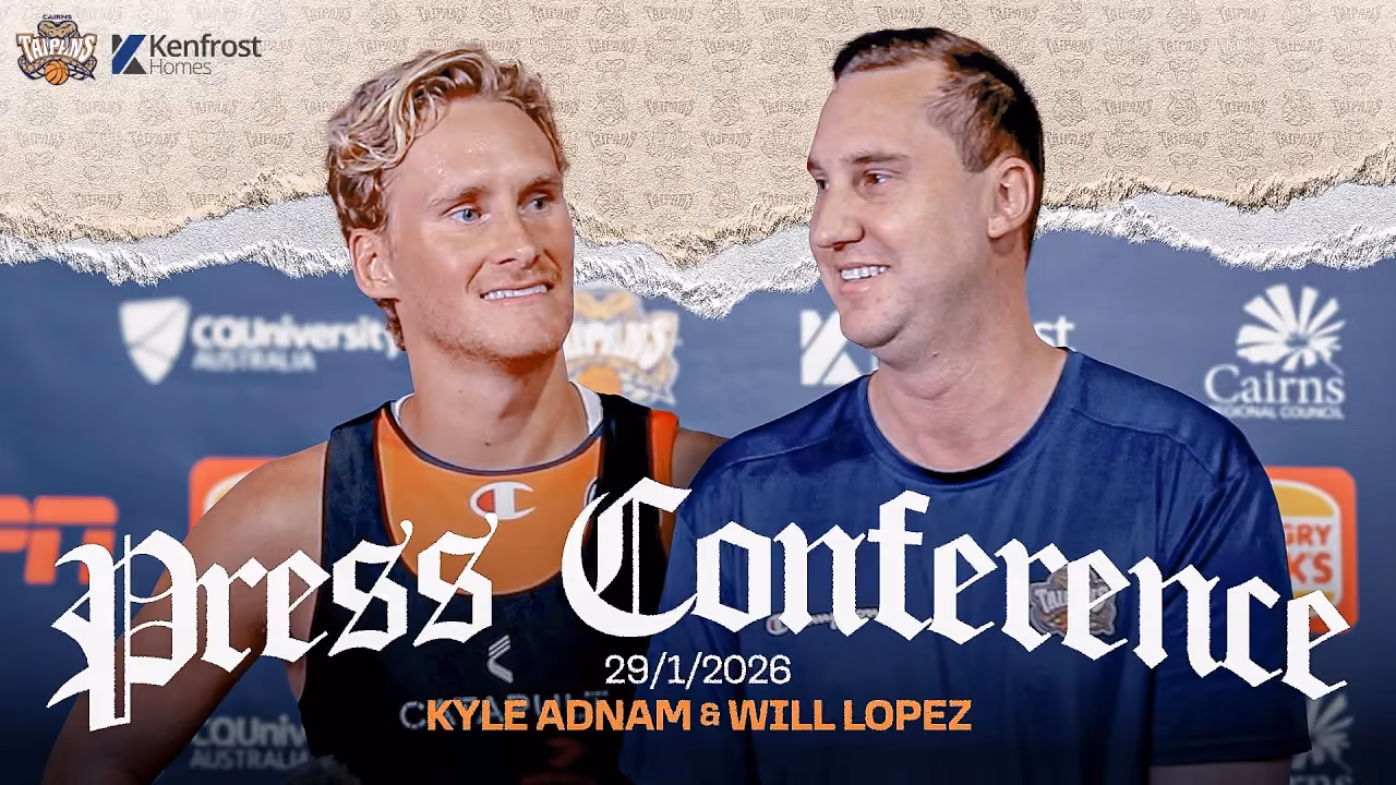 Press Conference - Kyle Adnam & Will Lopez