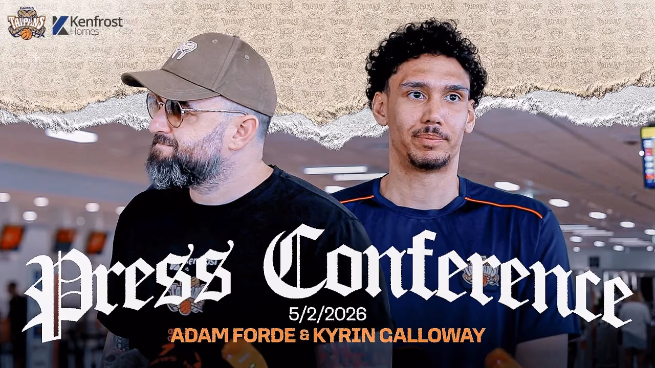 Press Conference - Kyrin Galloway & Adam Forde