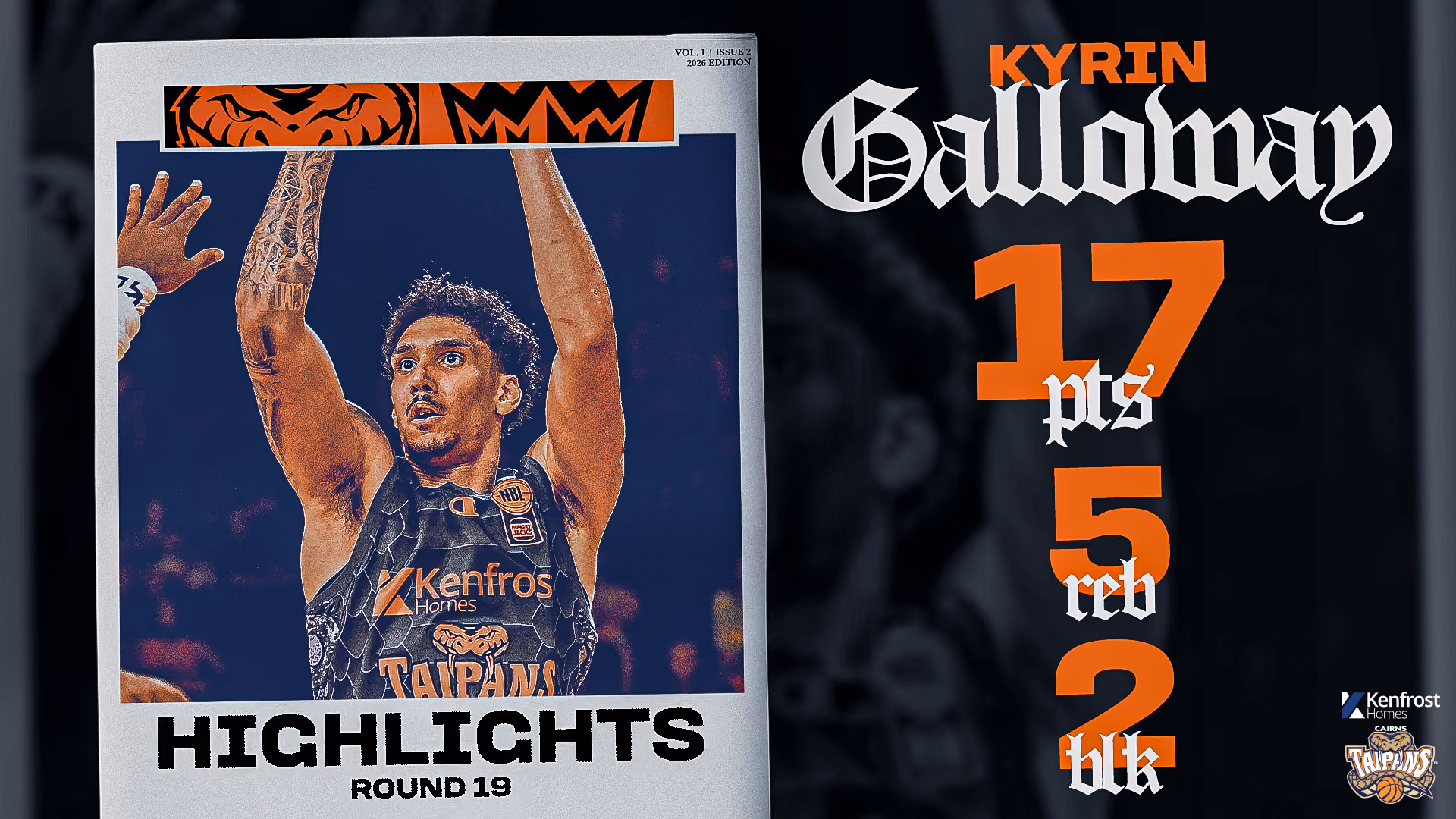 Kyrin Galloway vs. Sydney (Round 19, 2025/26)