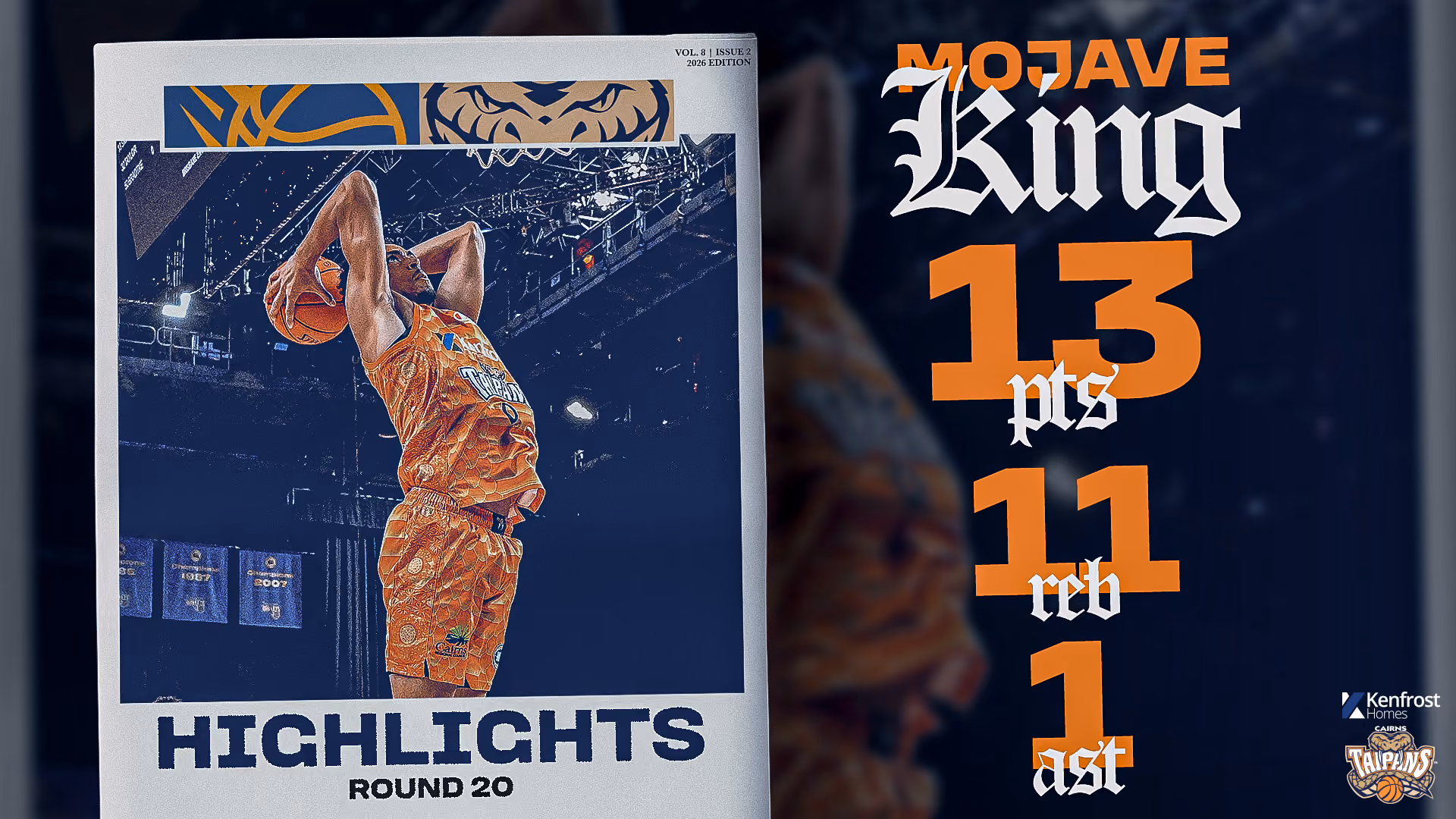 Mojave King vs. Brisbane (Round 20, 2025/26)