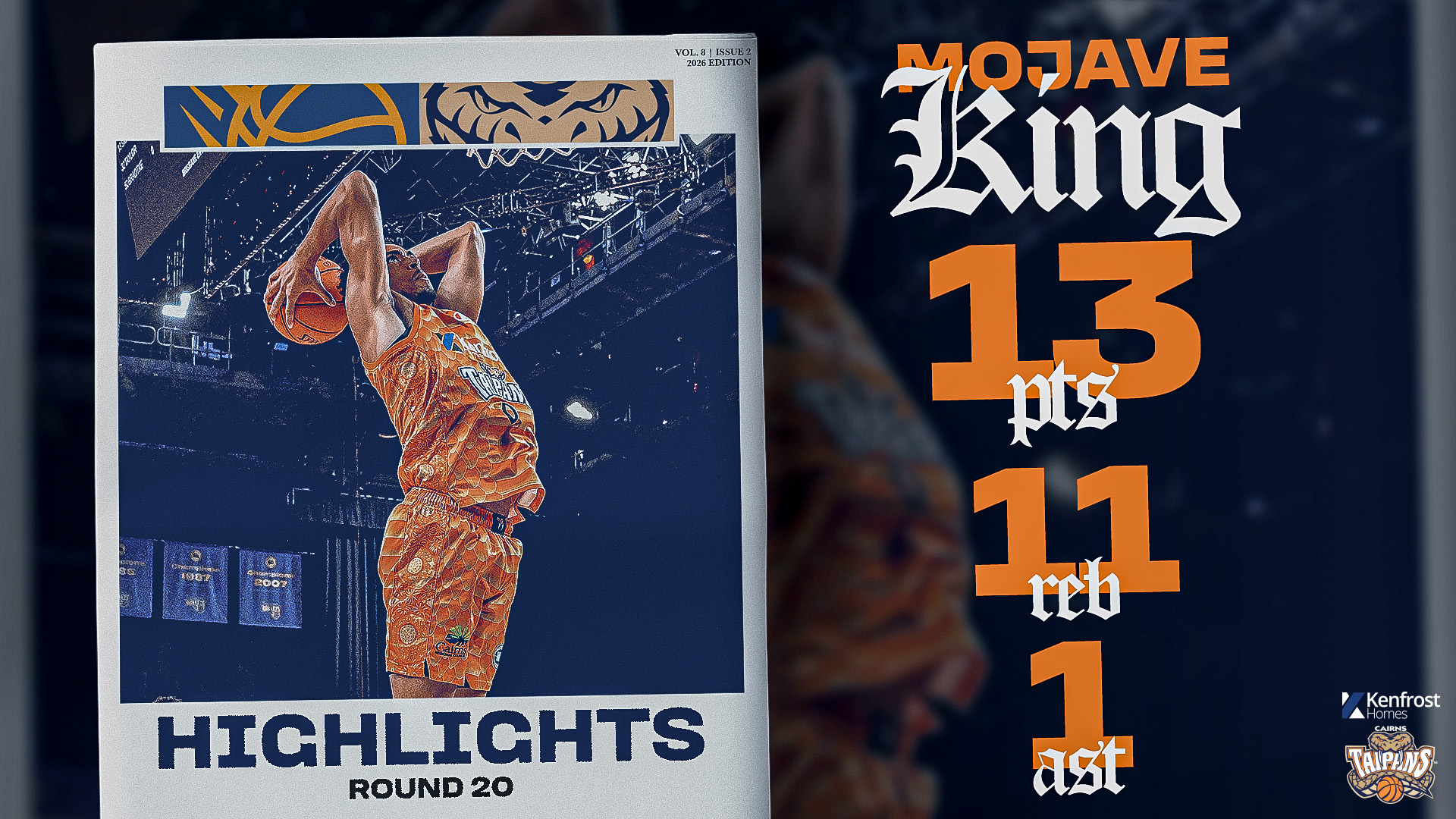 Mojave King vs. Brisbane (Round 20, 2025/26)