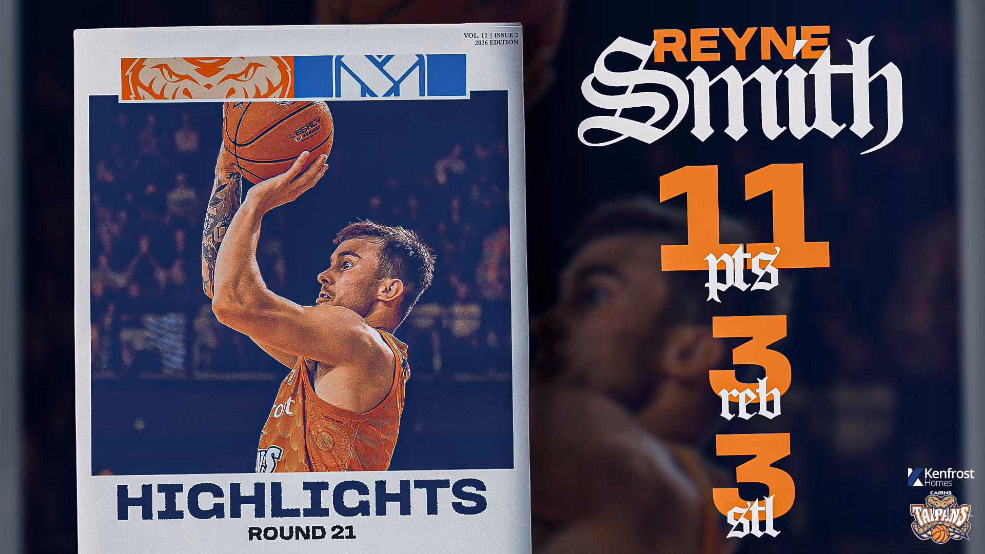 Reyne Smith vs. Melbourne (Round 21, 2025/26)