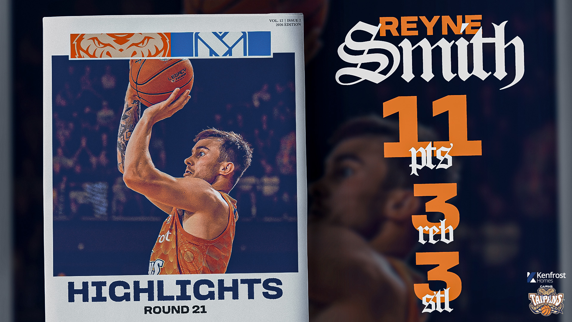 Reyne Smith vs. Melbourne (Round 21, 2025/26)