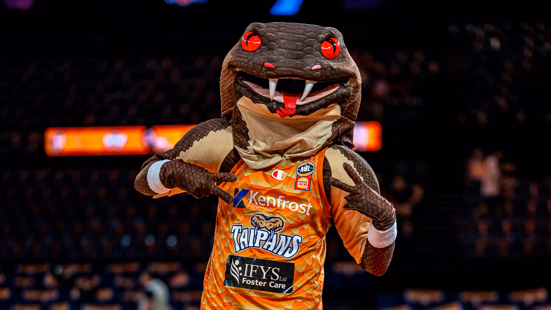 Courtside Collection: The Snake Who Never Has To Sit Down