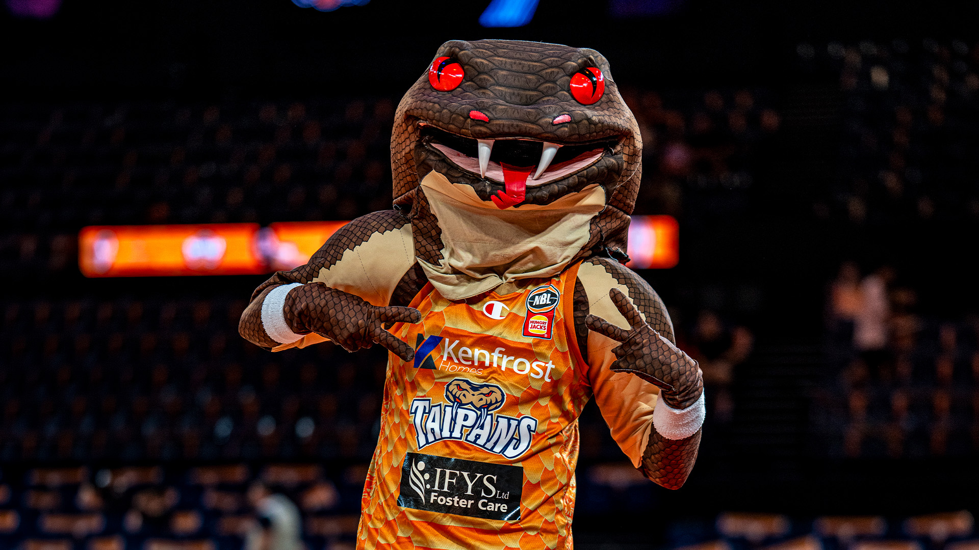 Courtside Collection: The Snake Who Never Has To Sit Down