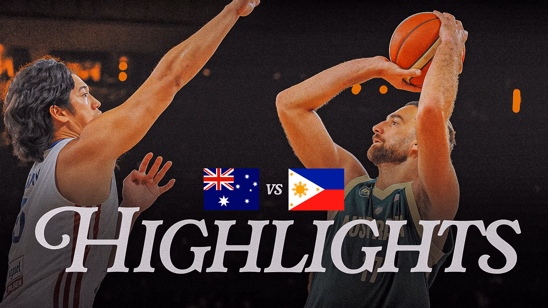 Game Highlights - Australia v Philippines, 2027 FIBA World Cup Qualifiers
