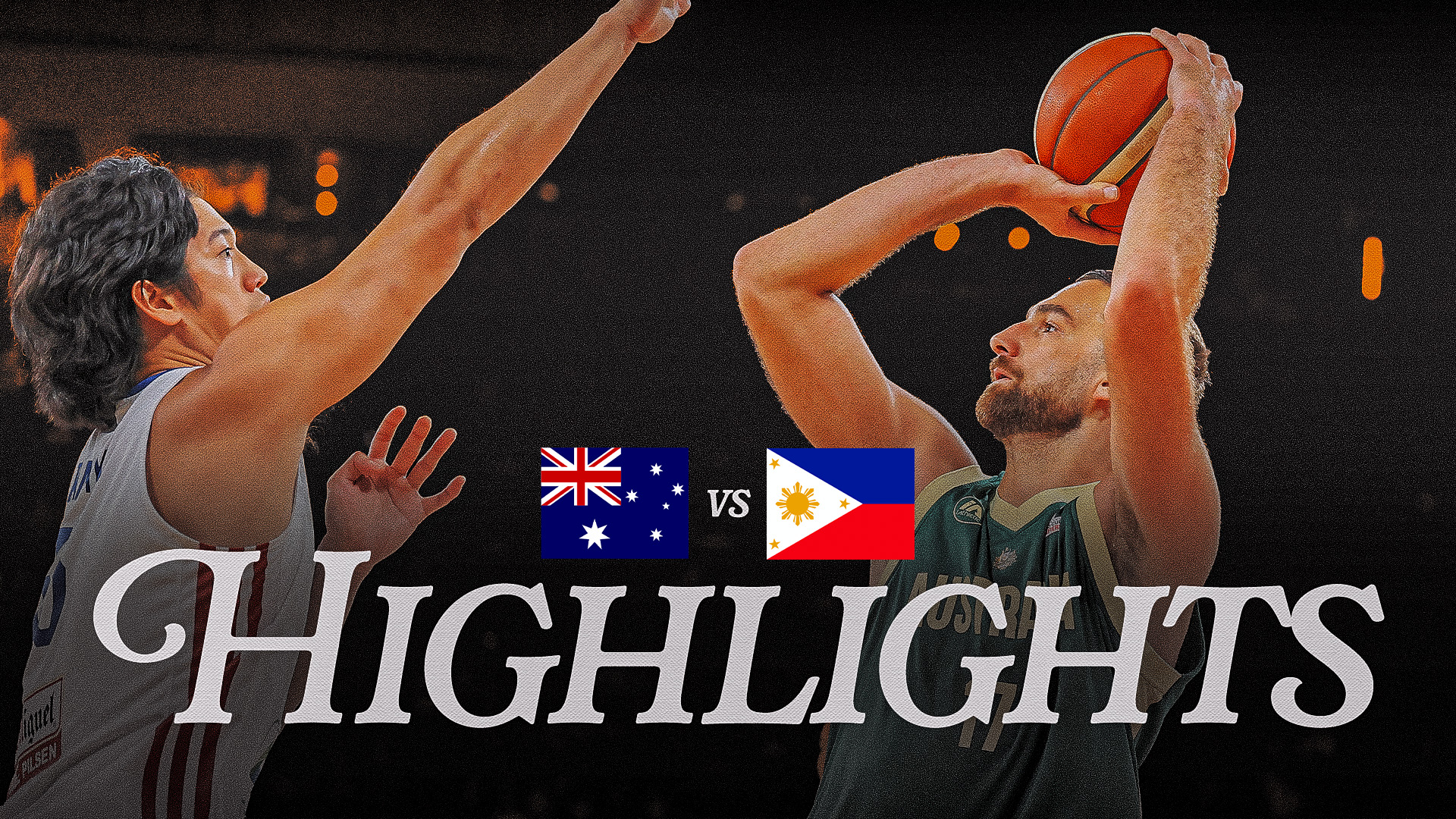 Game Highlights - Australia v Philippines, 2027 FIBA World Cup Qualifiers