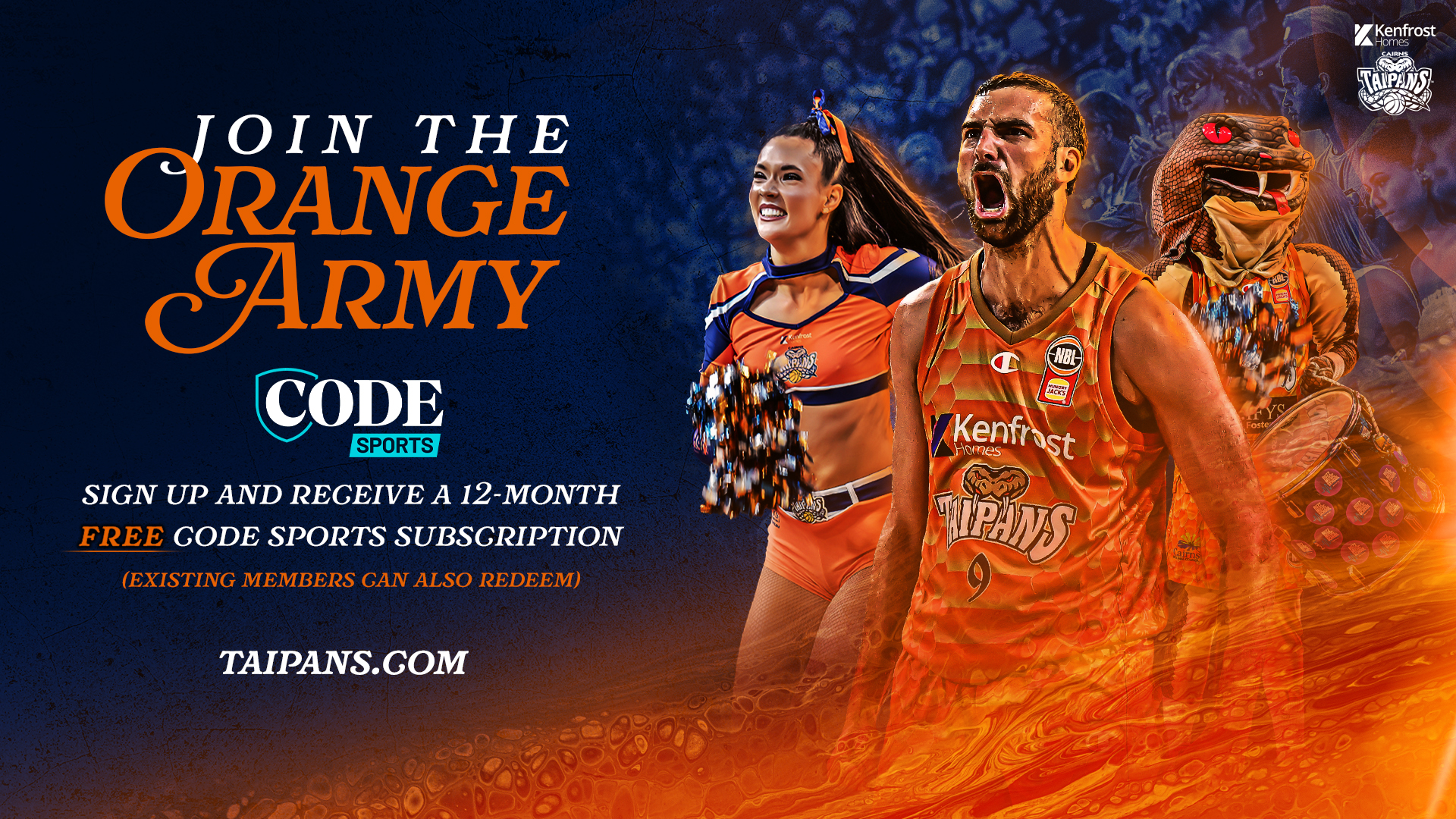 CODE Sports x Taipans