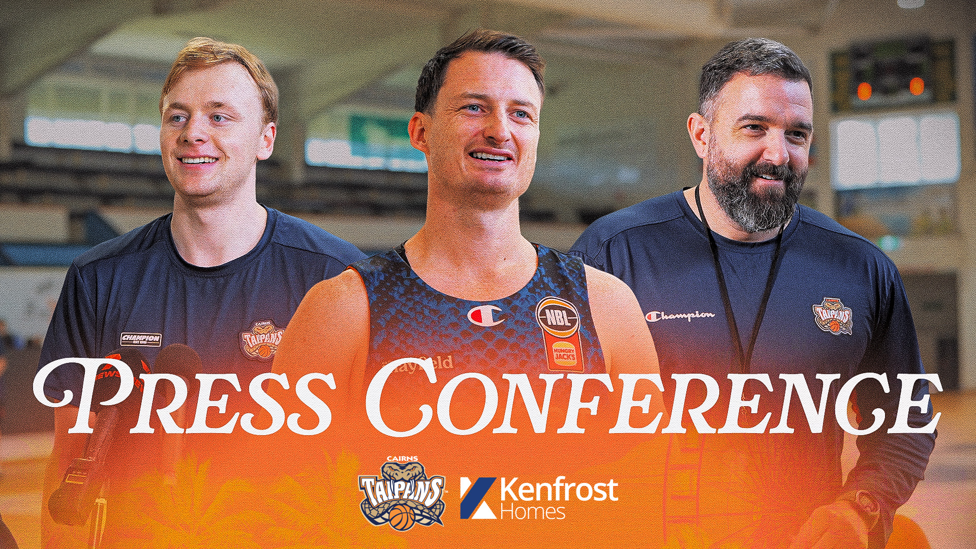 Press Conference - Shaun Bruce, Brody Nunn and Adam Forde