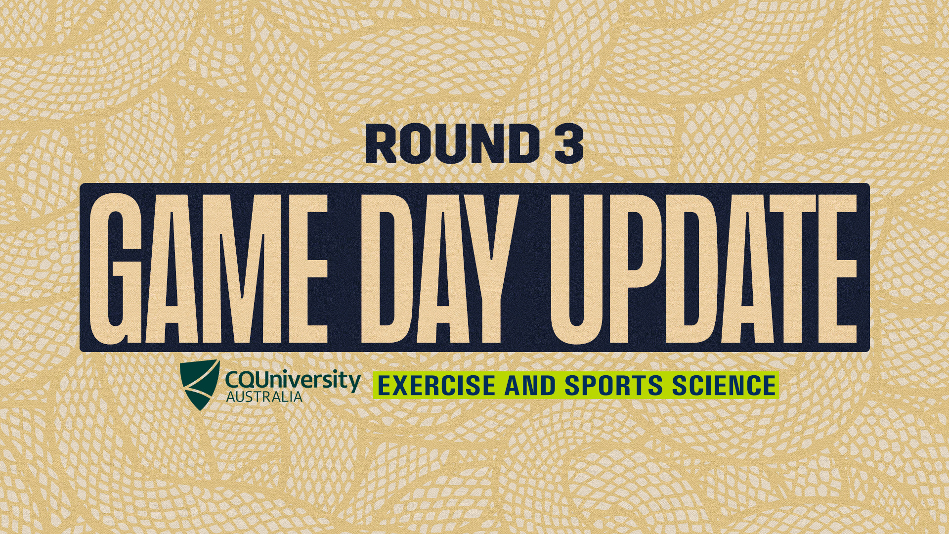Game Day Update: 3 October