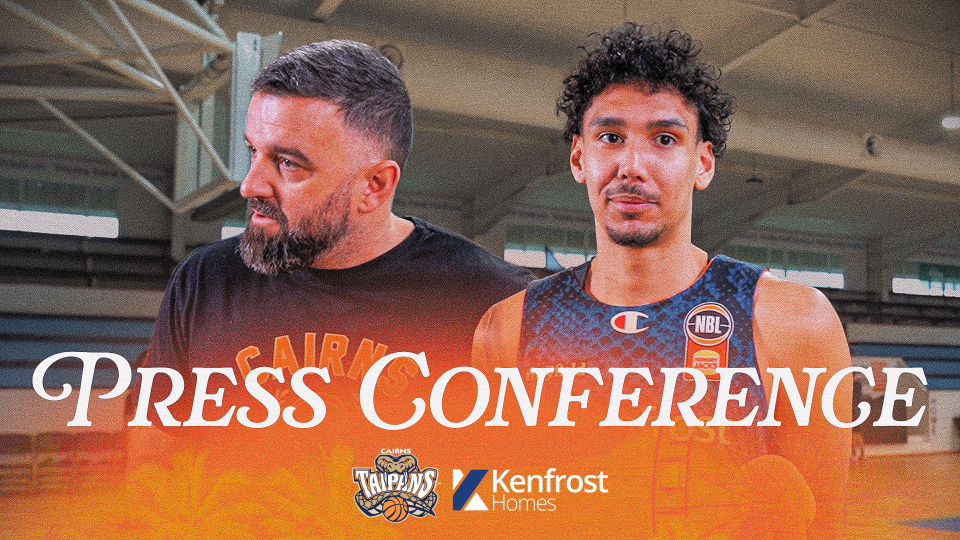 Press Conference - Kyrin Galloway and Adam Forde