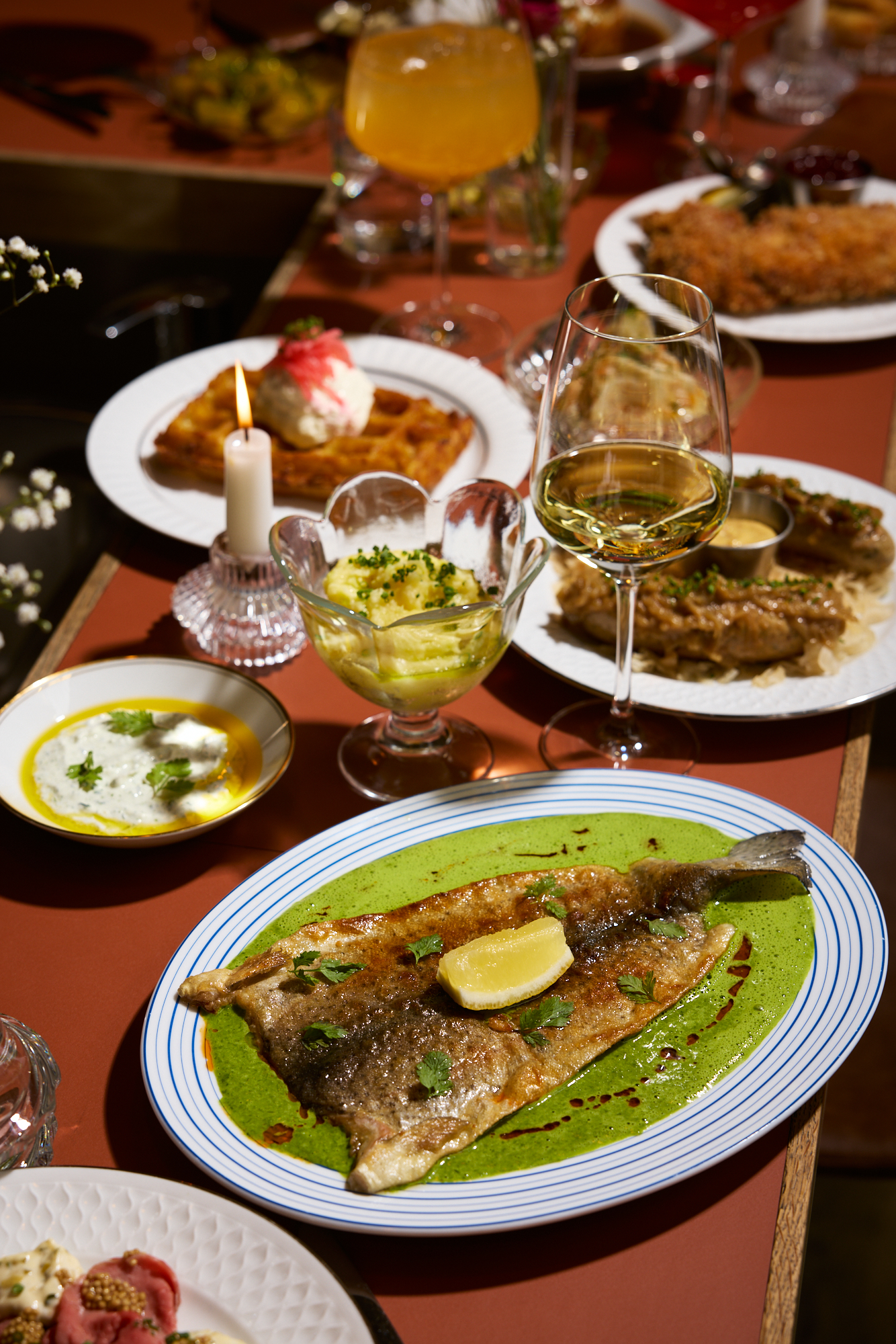 Bild vom Tafelspitz auf einem Teller in Nahaufnahme