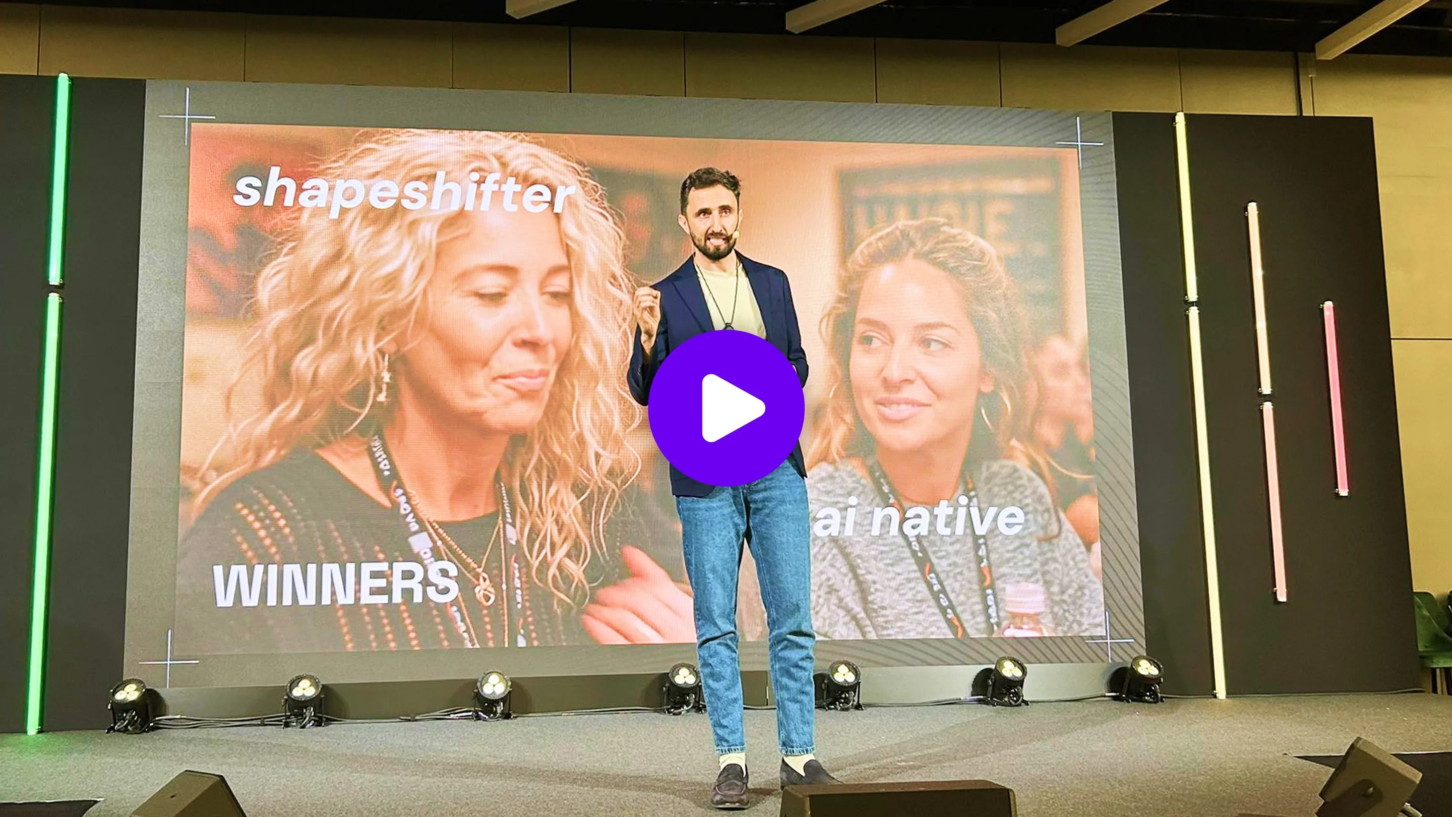 AI Impact Awards keynote speech by Jacek Siadkowski