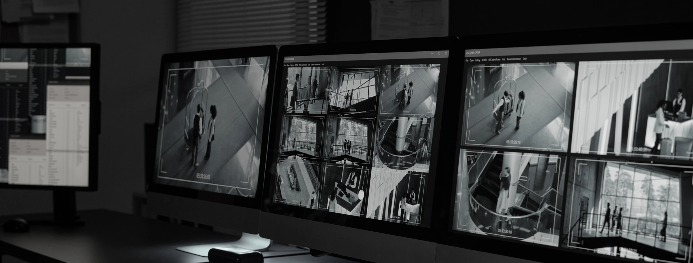 Grit Security monitoring equipment used for live video monitoring