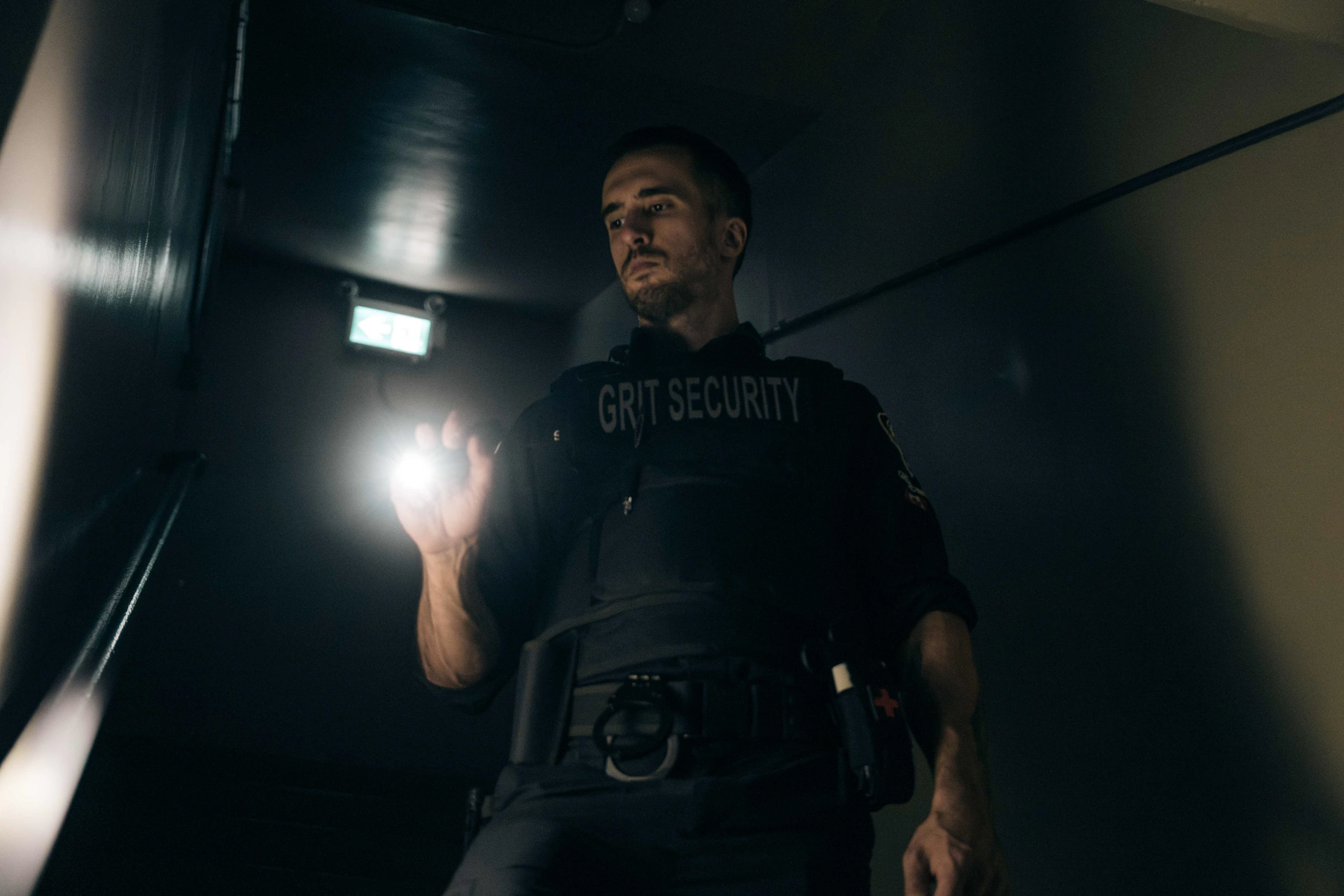 Grit Security officer protecting a social housing & shelter security property