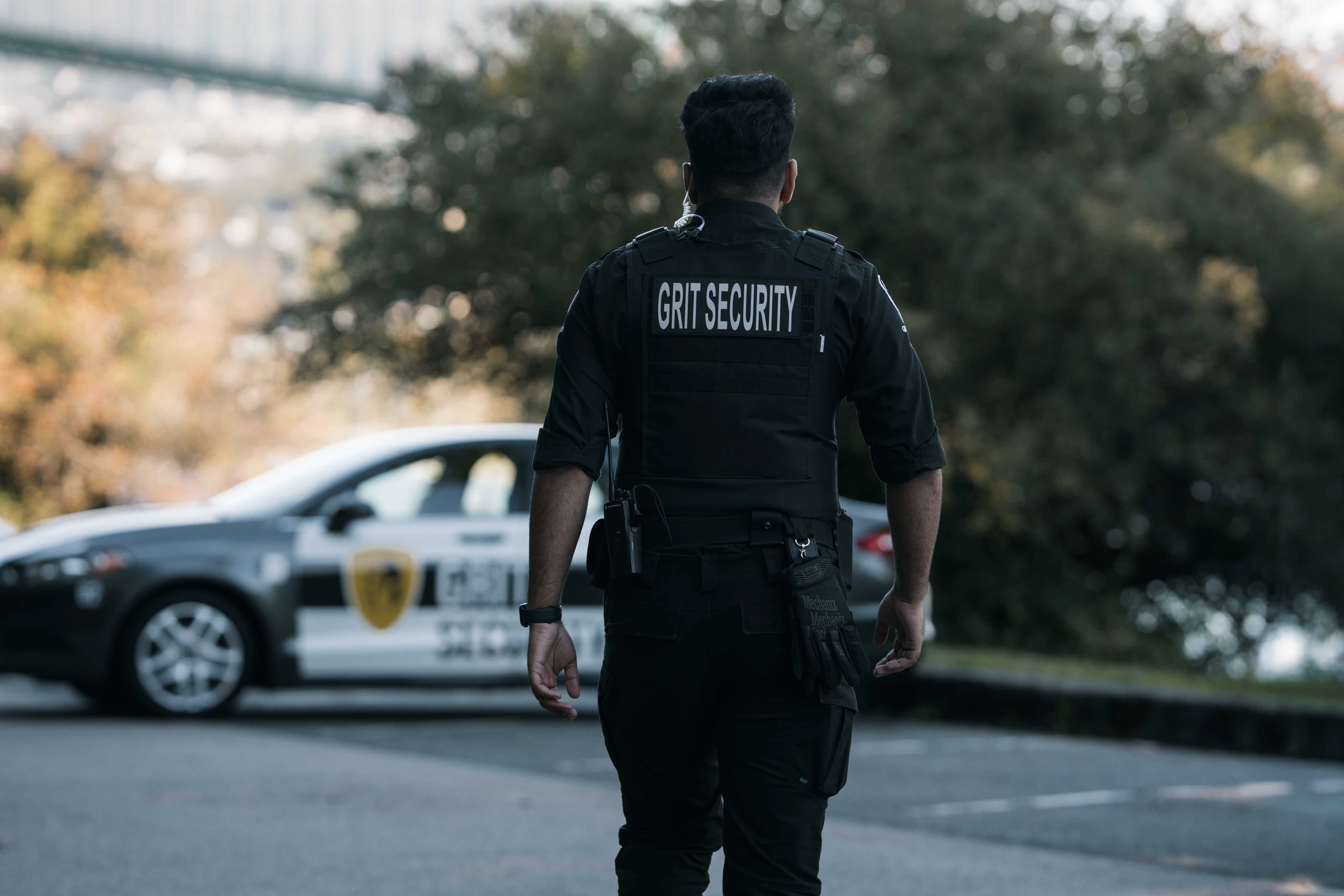 Grit Security officer providing professional security services in Vancouver, British Columbia