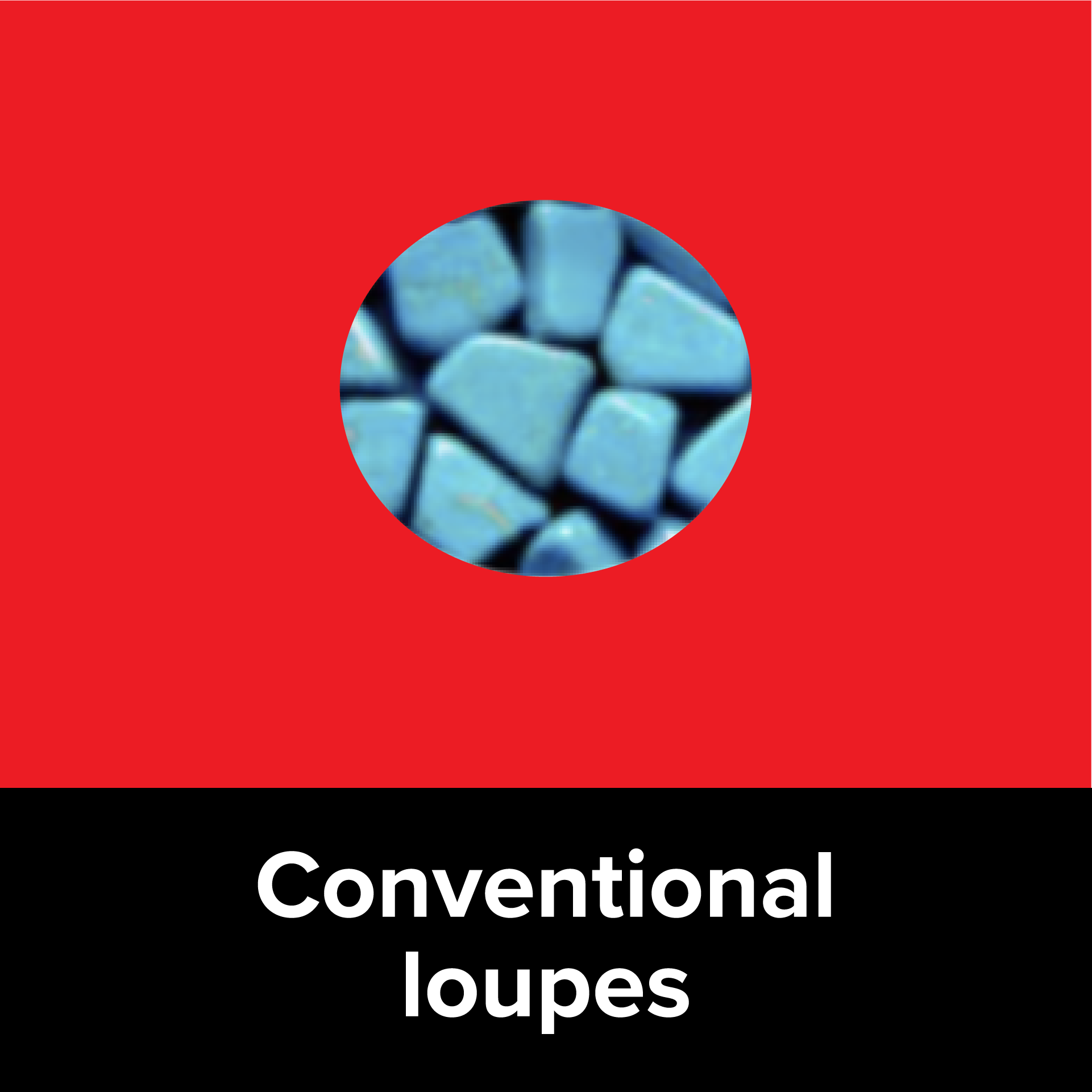 Conventional loupes