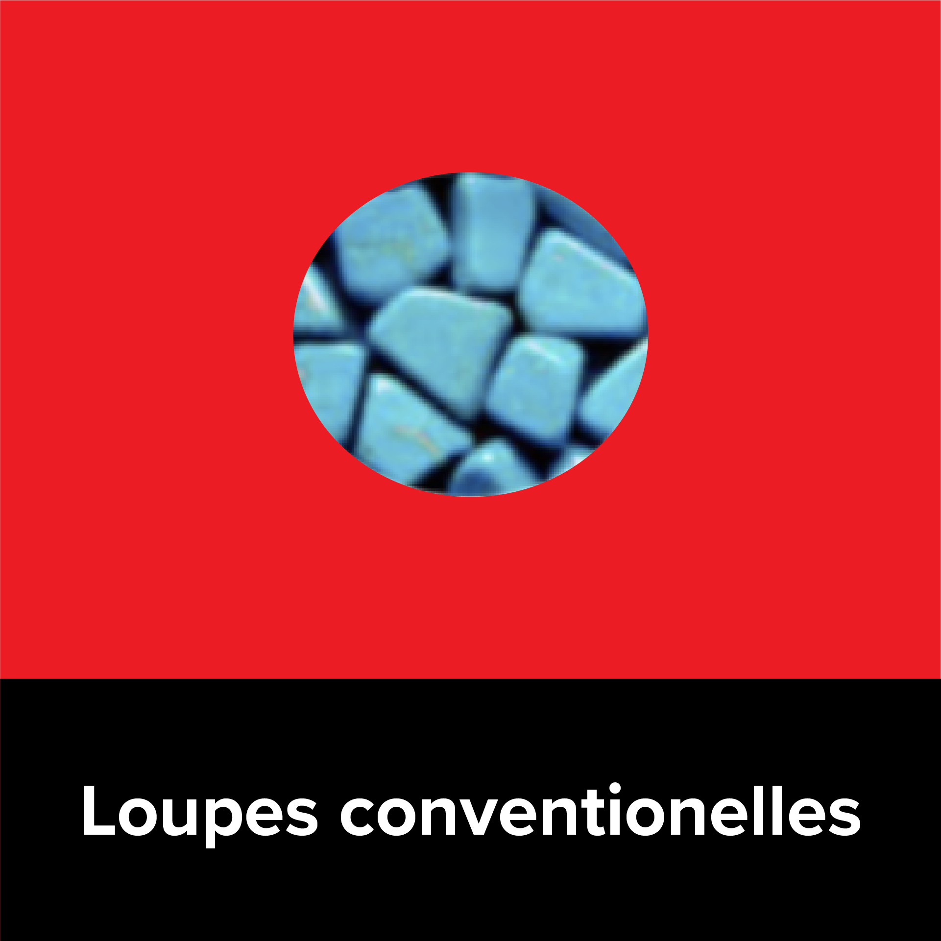 Conventional loupes