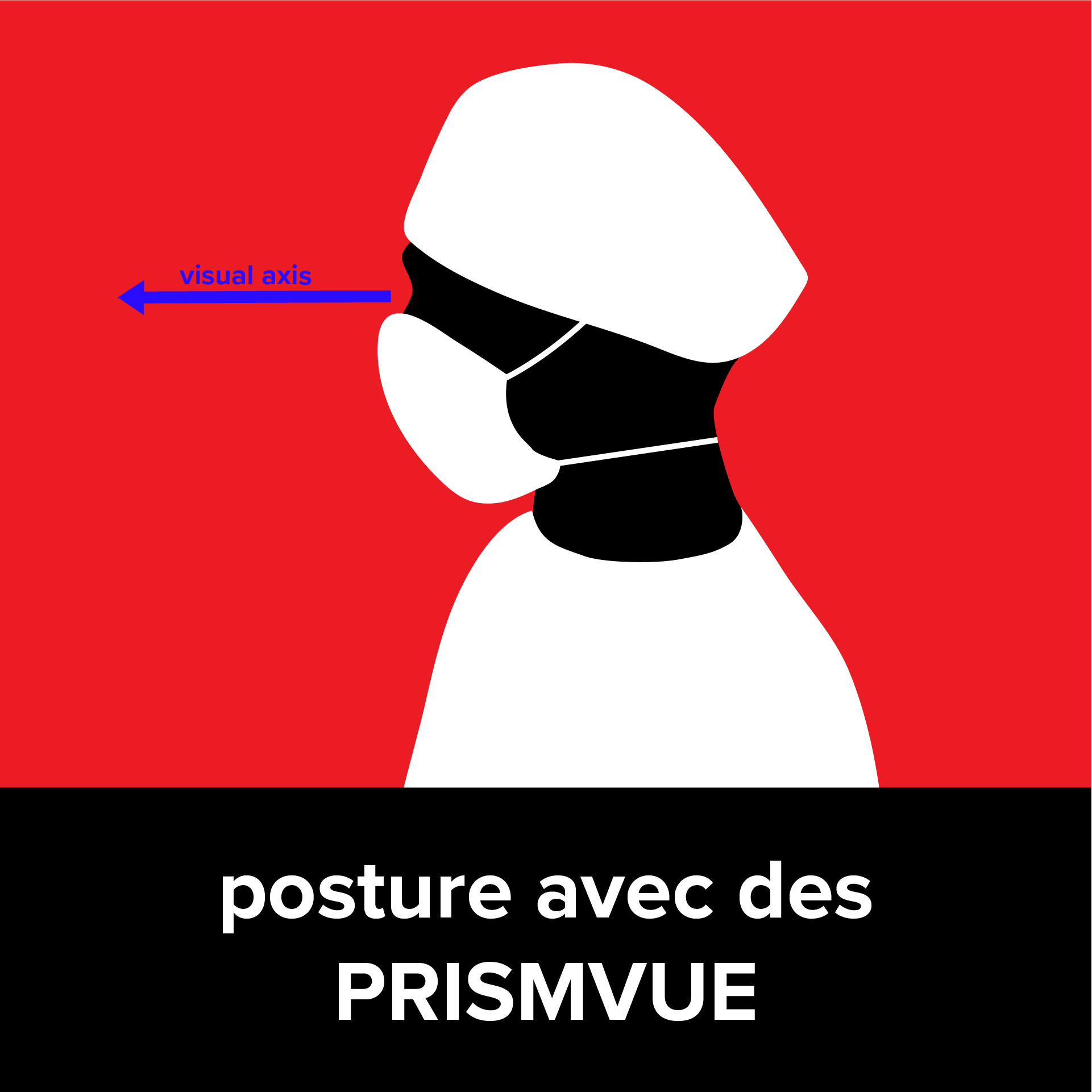 posture wearing PRISMVUE