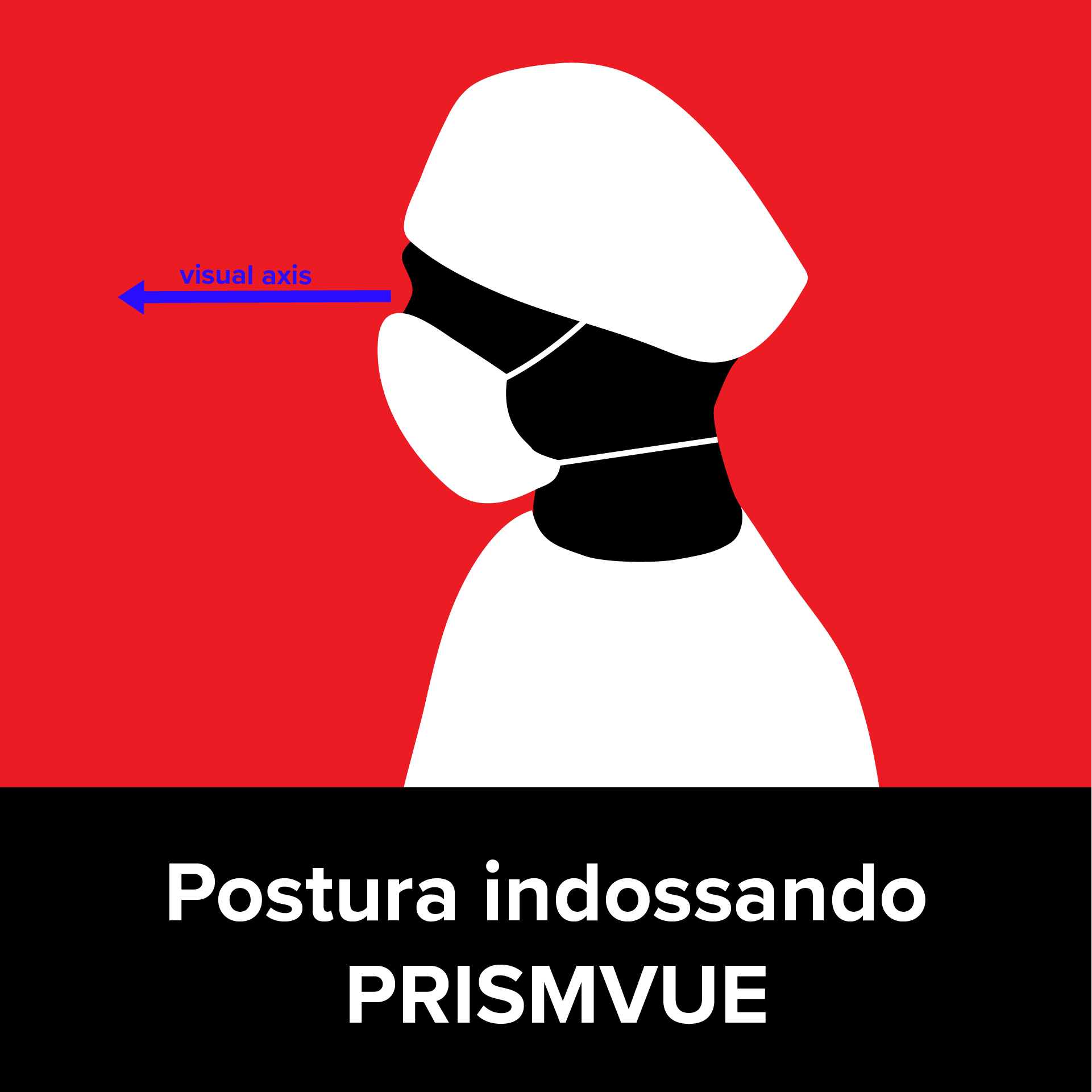 posture wearing PRISMVUE