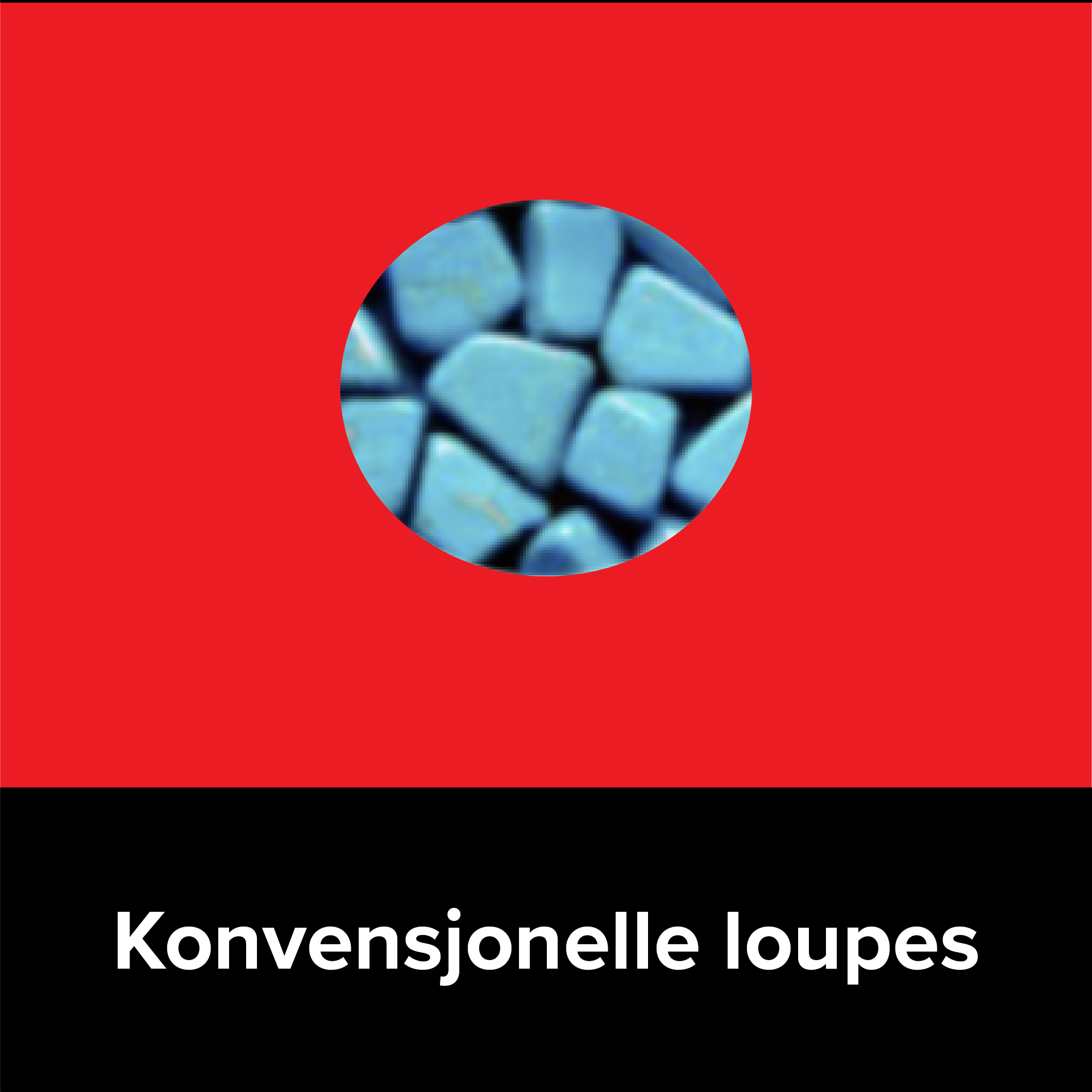 Conventional loupes