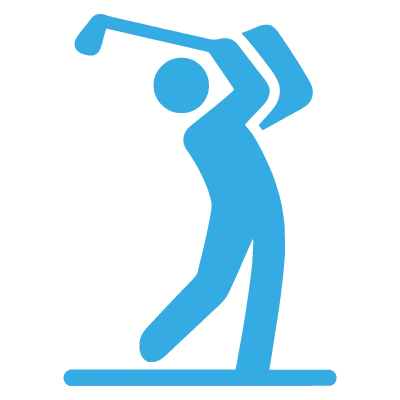 Golfqube Golfer Icon