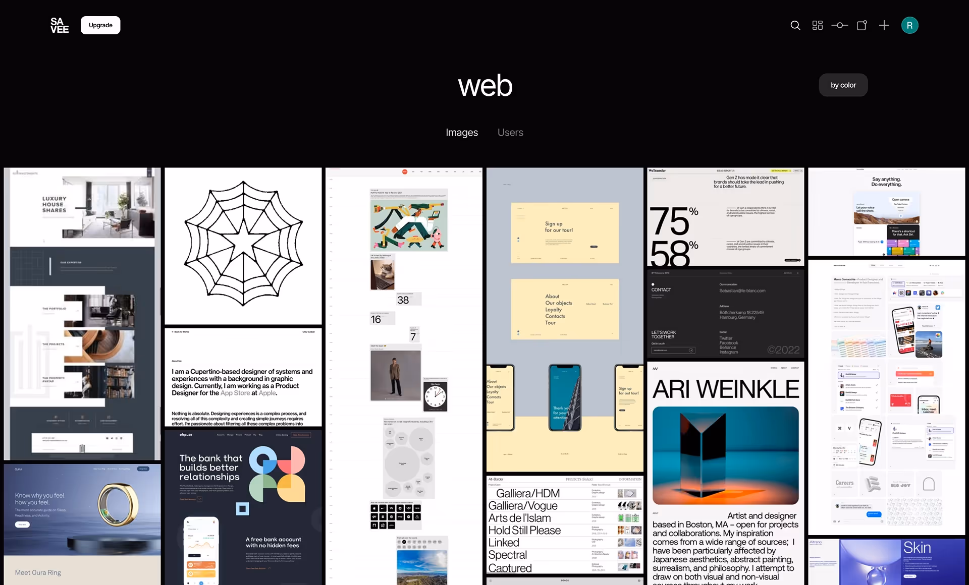 Niche design inspiration platform